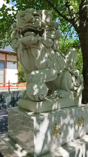 明和神社の狛犬