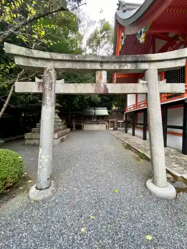 諸羽神社の鳥居