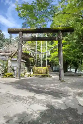 洲原神社の鳥居