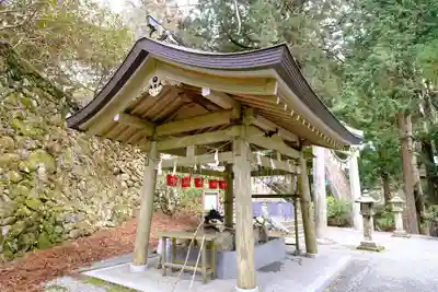 玉置神社の手水舎