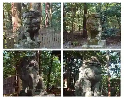 椿大神社の狛犬