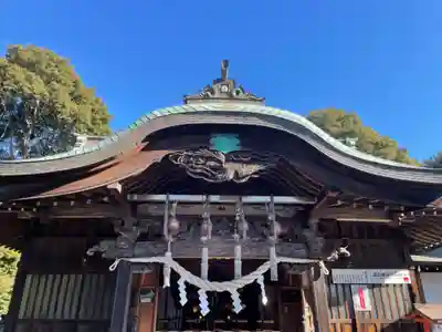 簳幹八幡宮の本殿・本堂