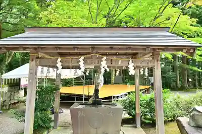 春日山神社の手水舎