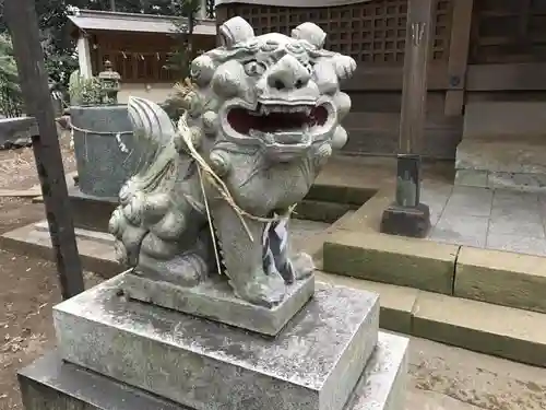 赤城神社の狛犬