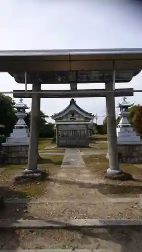 八龍社（稲島）の鳥居