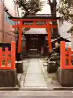 出世稲荷神社(柳森神社境外摂社)の鳥居