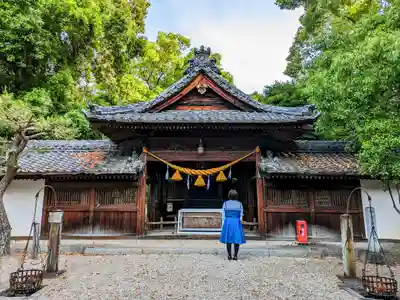 八幡社(牛田八幡社)の本殿・本堂