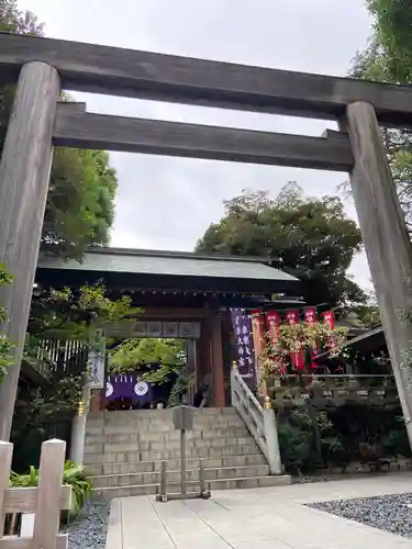 東京大神宮の鳥居