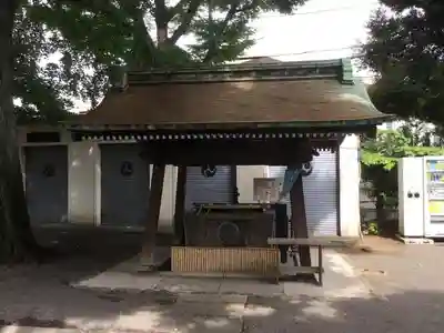 七社神社の手水舎