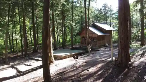 阿智神社前宮の本殿