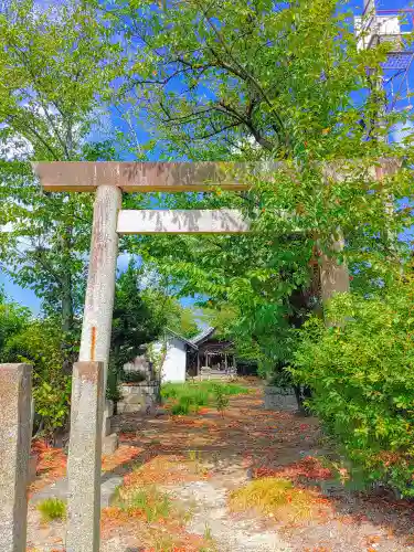 八劍社（一色中通）の鳥居