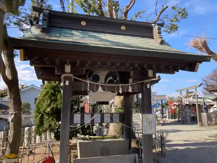 八王子神社の手水舎