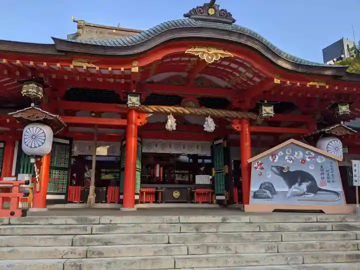 生田神社の本殿・本堂