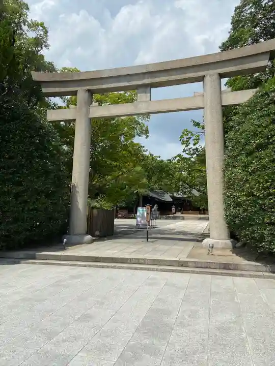兵庫縣姫路護國神社の鳥居