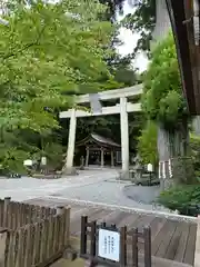 富士山東口本宮 冨士浅間神社の鳥居