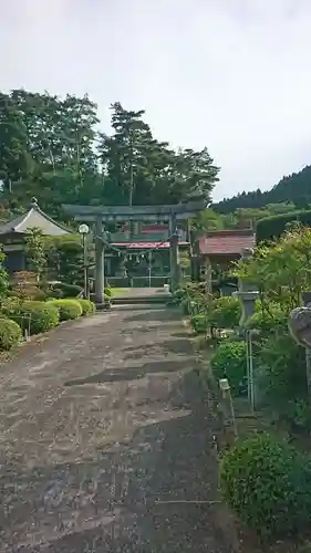 田村神社の鳥居