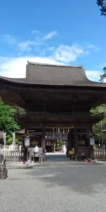 御上神社の山門・神門