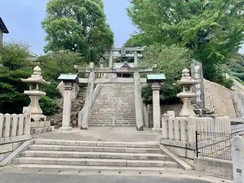 甲宗八幡宮の鳥居