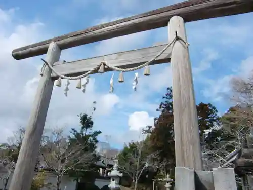 鎌数伊勢大神宮の鳥居