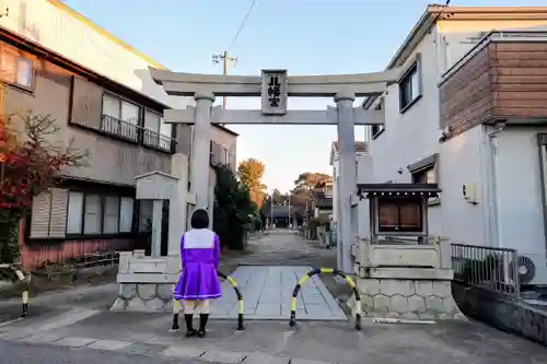 八幡社（中畑町）の鳥居
