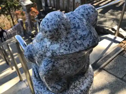 大山阿夫利神社の狛犬