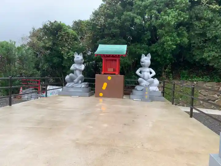 元乃隅神社の狛犬