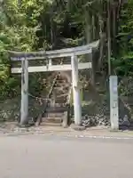 白山神社の鳥居
