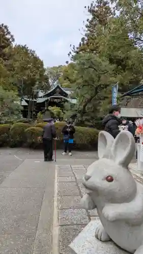 岡崎神社の狛犬