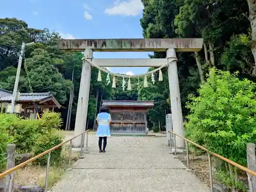 五社神社の鳥居