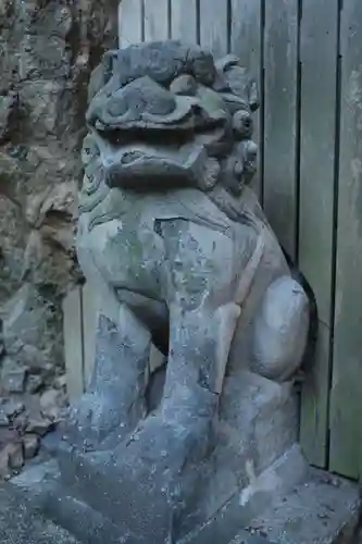 橿森神社の狛犬