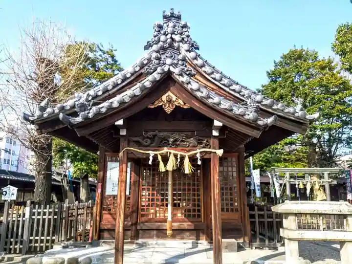 八幡社(中島八幡社)の本殿・本堂