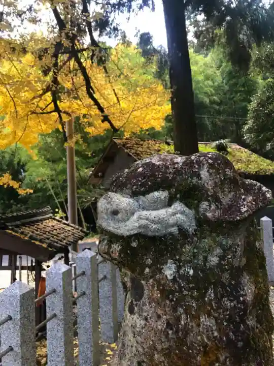 丹生神社の狛犬