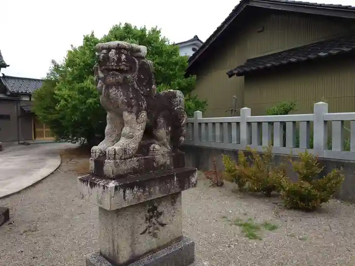 廣田神社の狛犬