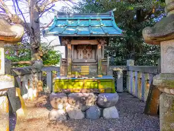 八幡社の本殿・本堂