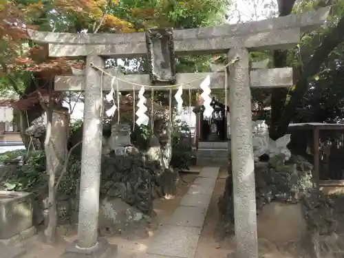 松戸神社の鳥居