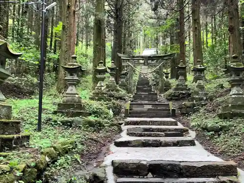 上色見熊野座神社の鳥居