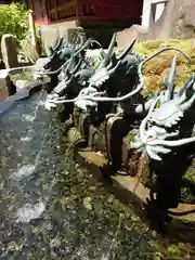 箱根神社の手水