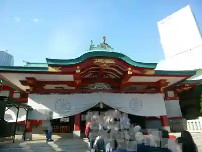 日枝神社の本殿・本堂
