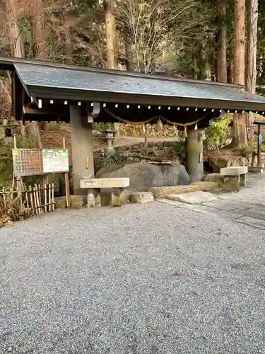 日枝神社の手水舎