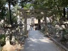 伊和志津神社の鳥居