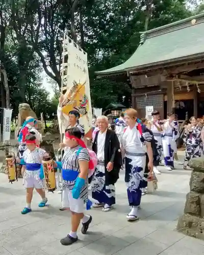 諏訪八幡神社のお祭り