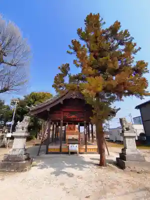 八王子社(気噴町)の本殿・本堂