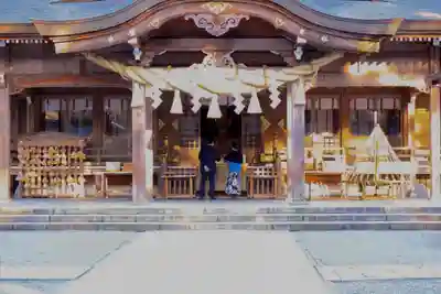 白山比咩神社の本殿・本堂