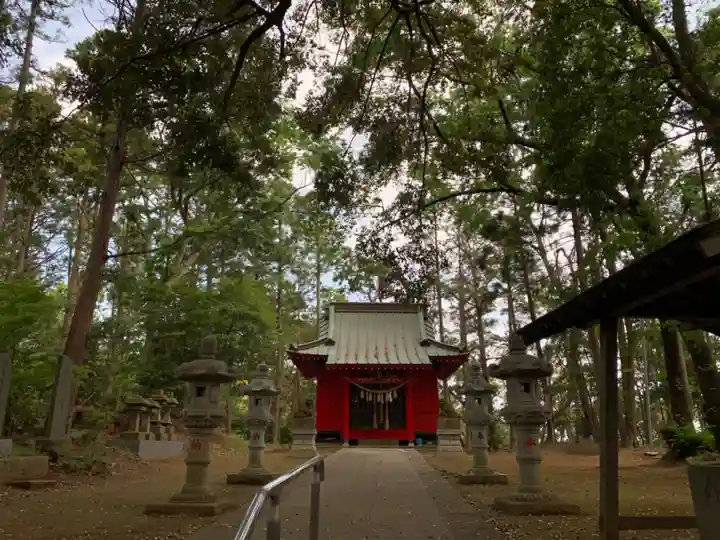 白幡神社の本殿・本堂