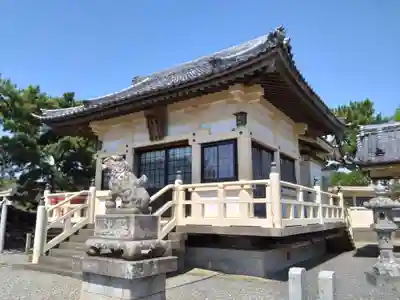 大島八幡社の本殿・本堂