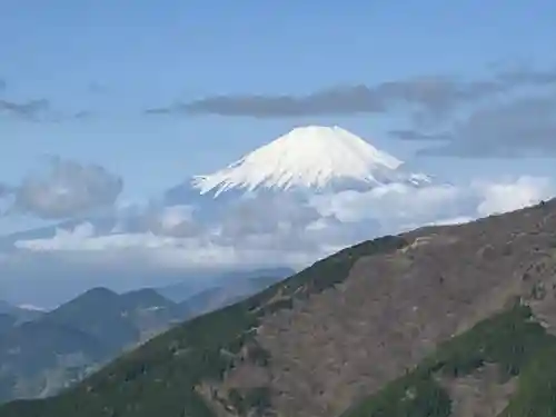 大山阿夫利神社の景色