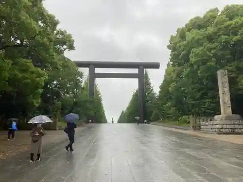 靖國神社の鳥居