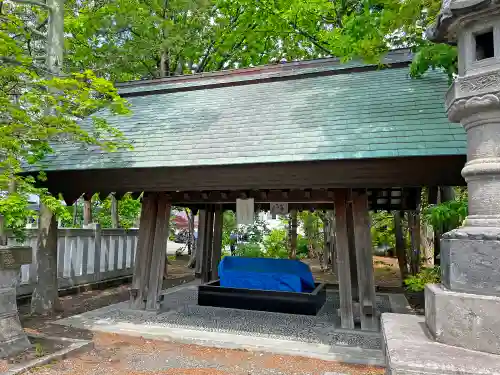 岩見澤神社の手水