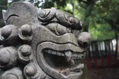 氣比神宮の狛犬