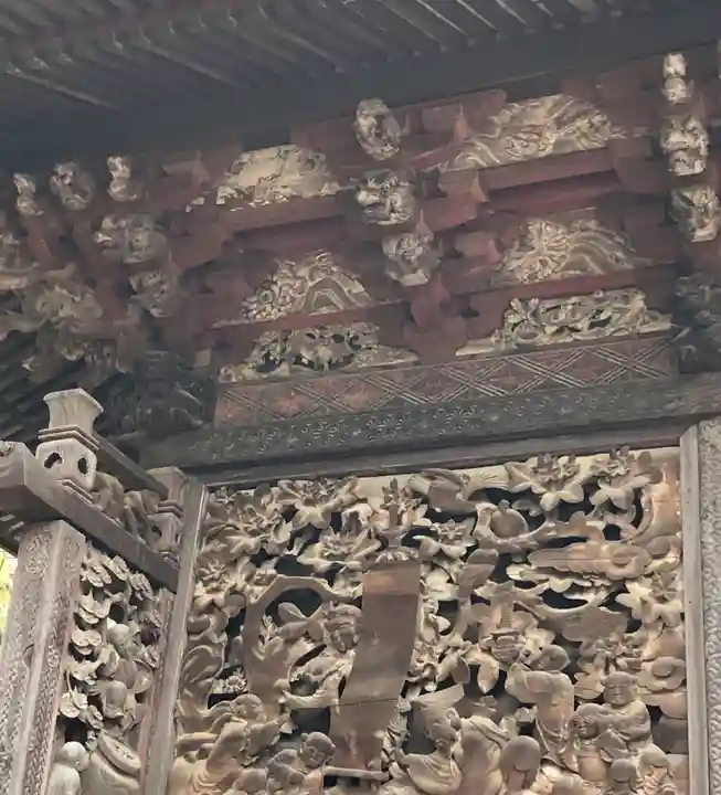 狭山八幡神社の芸術
